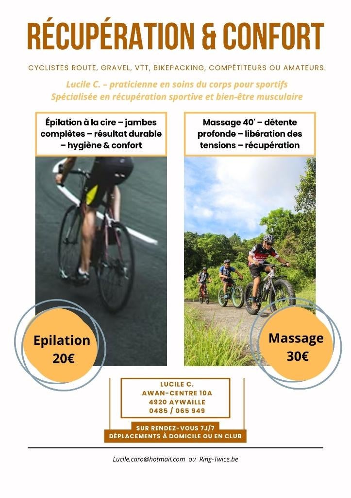 Pour les cyclistes liégeois : récupération & confort, Ophalen, Nieuw, Overige typen