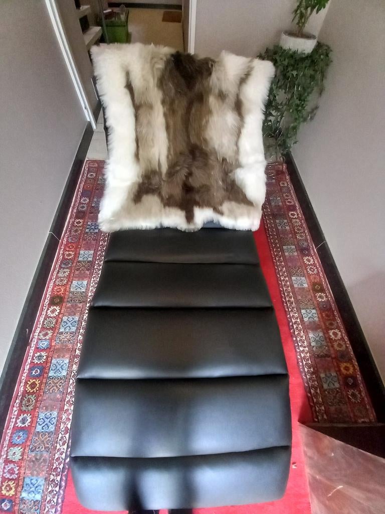 Design Lounge chaise zwart, Ophalen