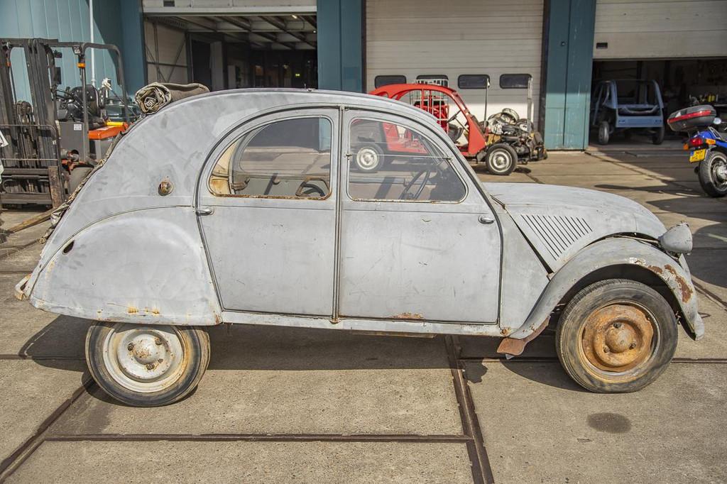 Citroën 2CV A, Argent ou Gris, Achat, Entreprise, Boîte manuelle