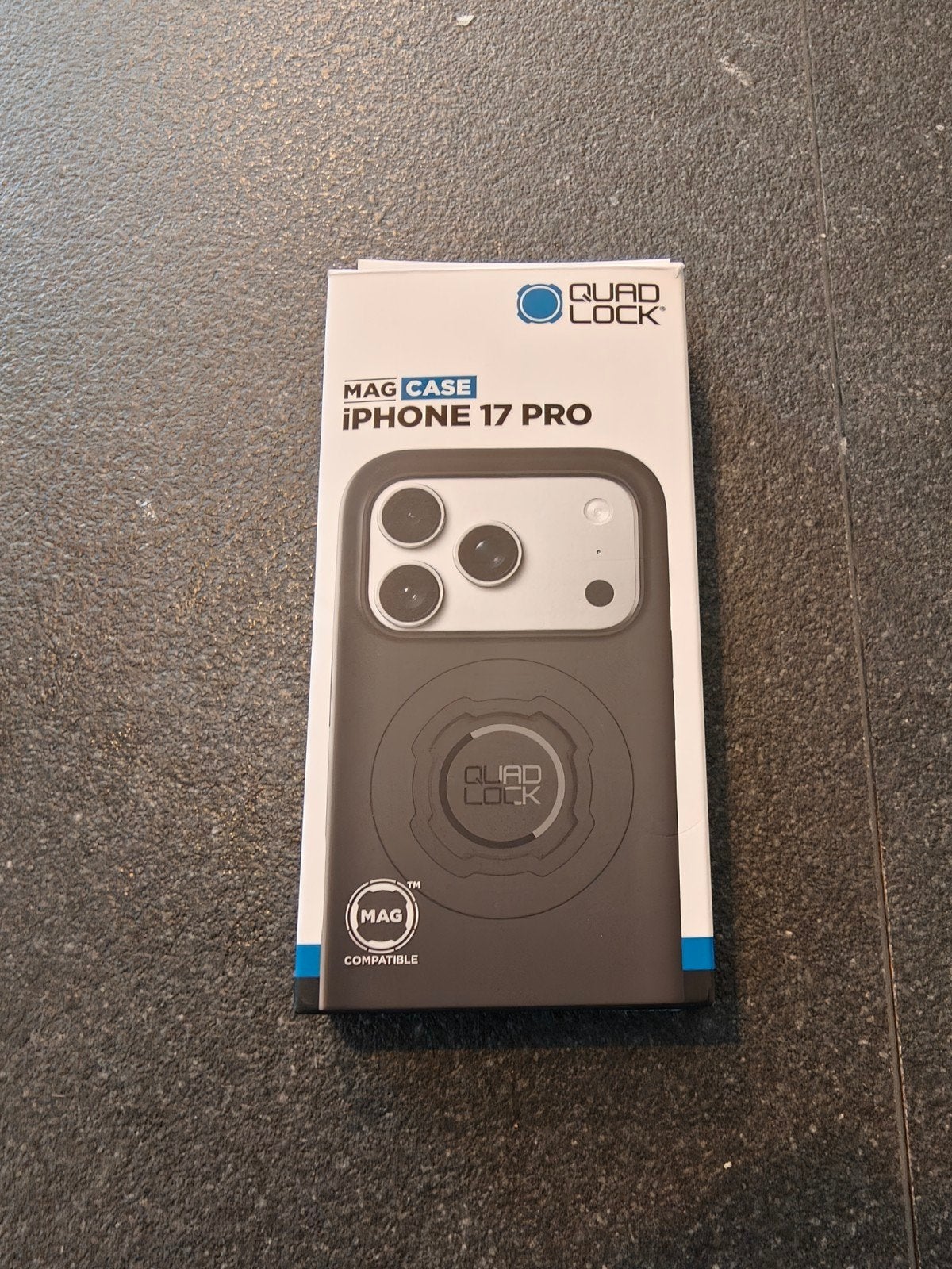 Quad lock mag case iPhone 17 pro, Télécoms, IPhone 17, Quad Lock, Comme neuf, Enlèvement ou Envoi