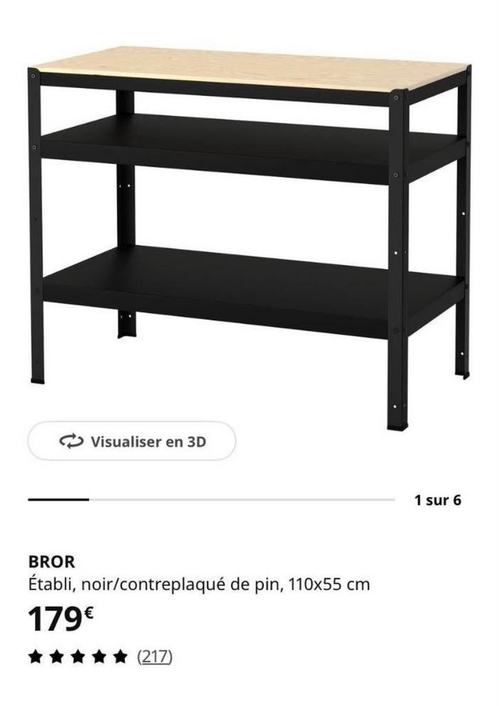 Étager de rangement IKEA, Maison & Meubles, Enlèvement, Comme neuf