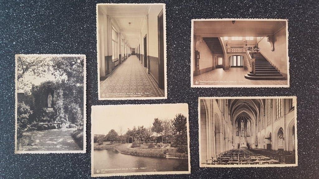 Tielt Thielt Normaalschool ( 1 euro/ postkaart ), Verzamelen, Ophalen of Verzenden, 1920 tot 1940, Gelopen, West-Vlaanderen