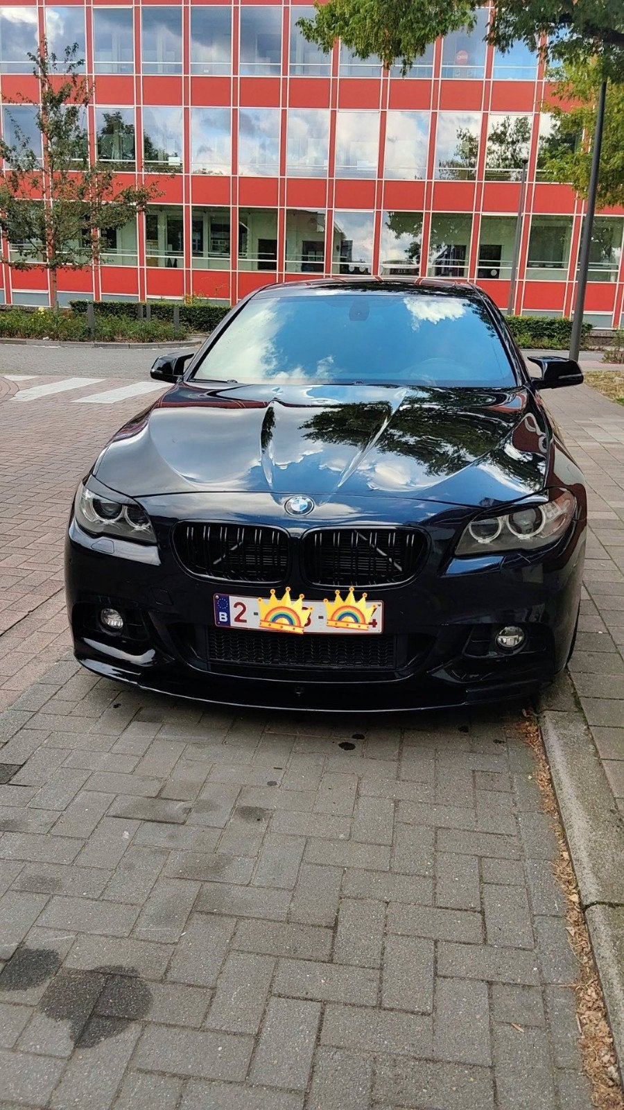 Bmw 520i M Package. Toit ouvert, essence, km. 154000. Homolo, Autos, BMW, Cuir, Entreprise, Noir, Adapté aux personnes handicapées