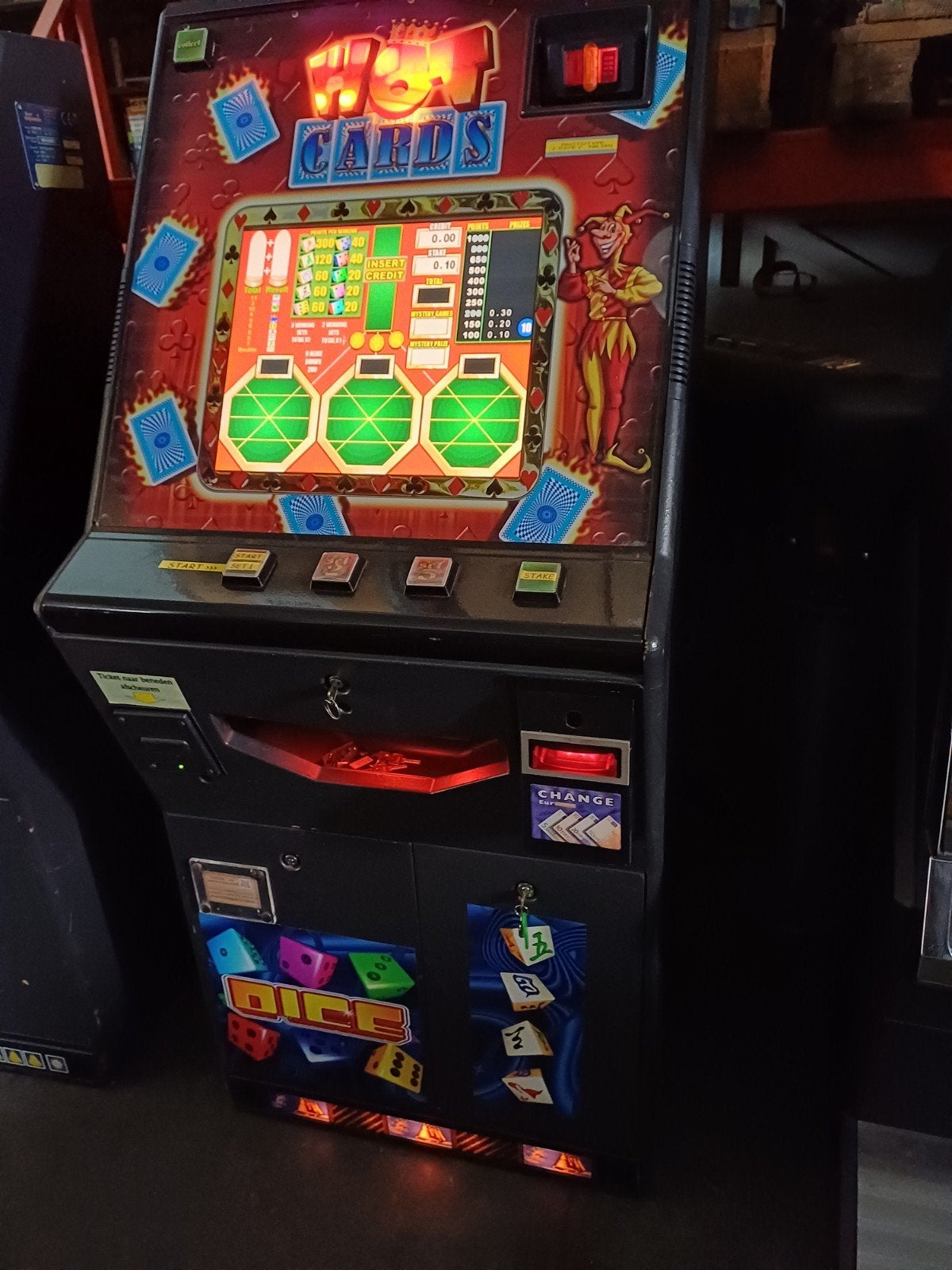 Gokkast prototype dice, Collections, Machines | Machines à sous, Euro, Enlèvement