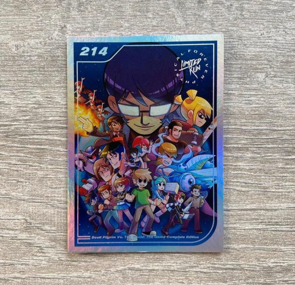Scott Pilgrim The World Limited Run Edition 214 kaart card, Ophalen of Verzenden, Nieuw, Losse kaart