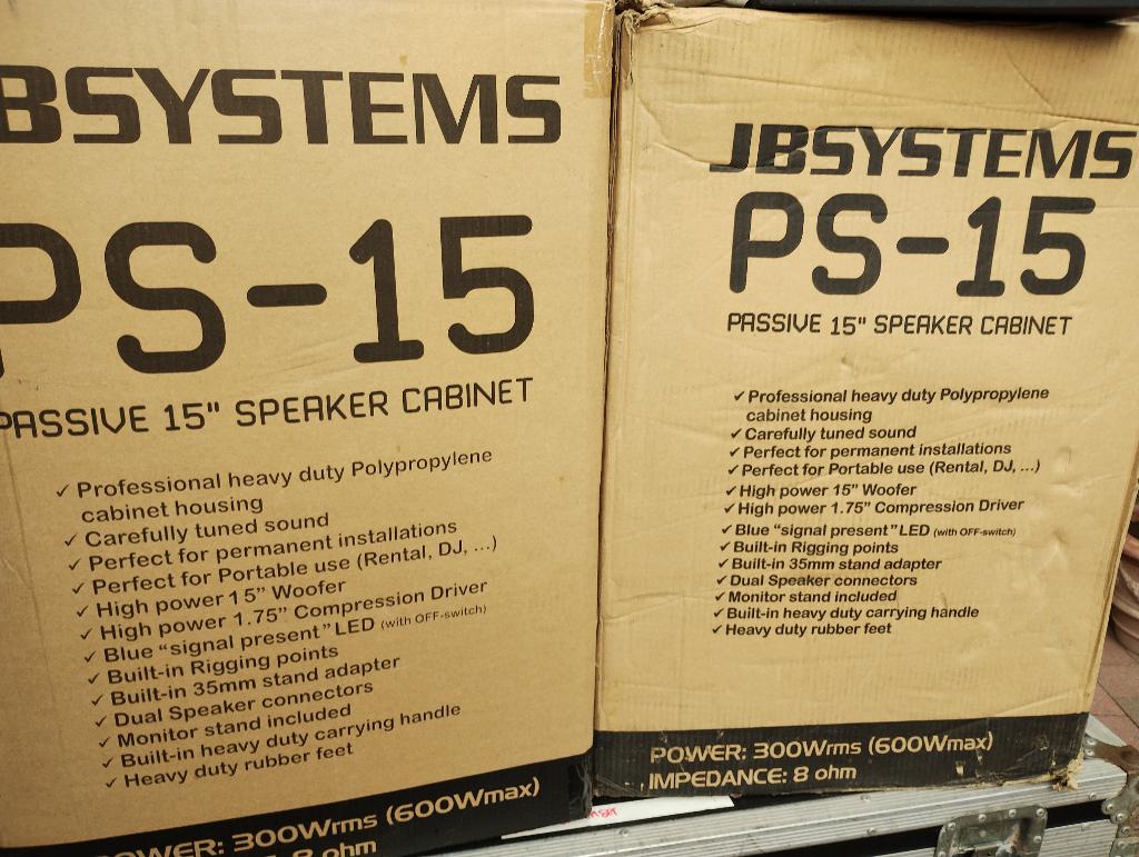 PS-15 stockopruiming, Enlèvement, Neuf, Haut-parleurs Frontaux, Arrière ou Stéréo