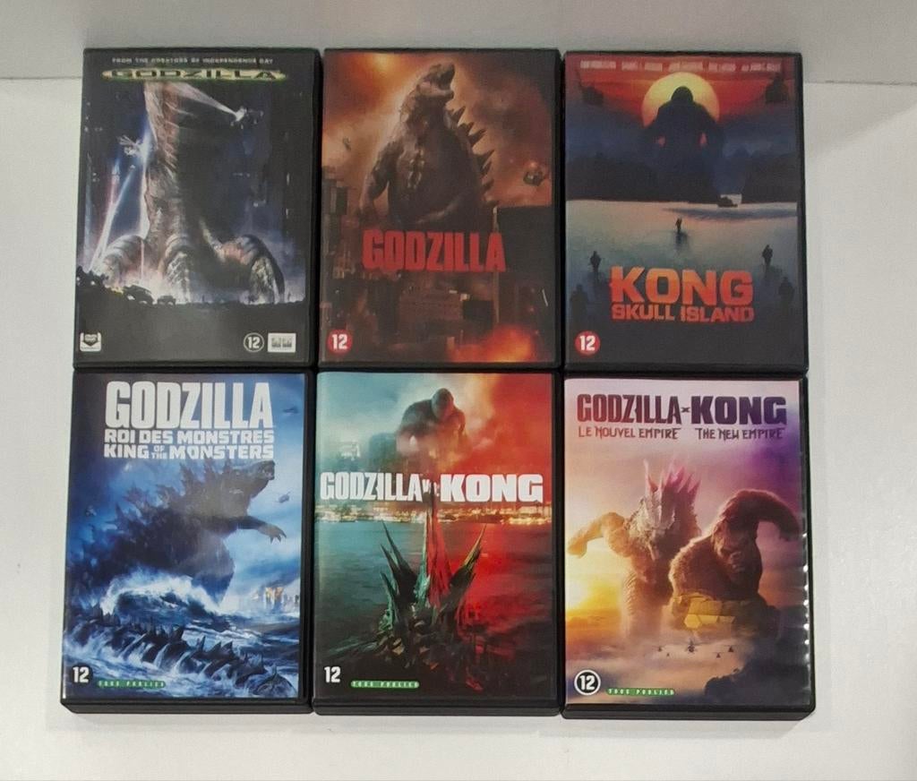 Godzilla Collection 6 DVDS (alle films), Enlèvement ou Envoi
