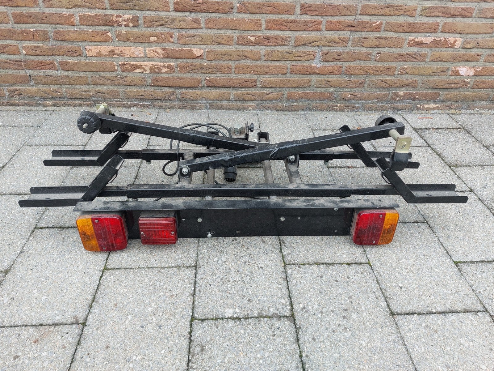 Fietsendrager, Ophalen, Gebruikt, Brede banden, 2 fietsen