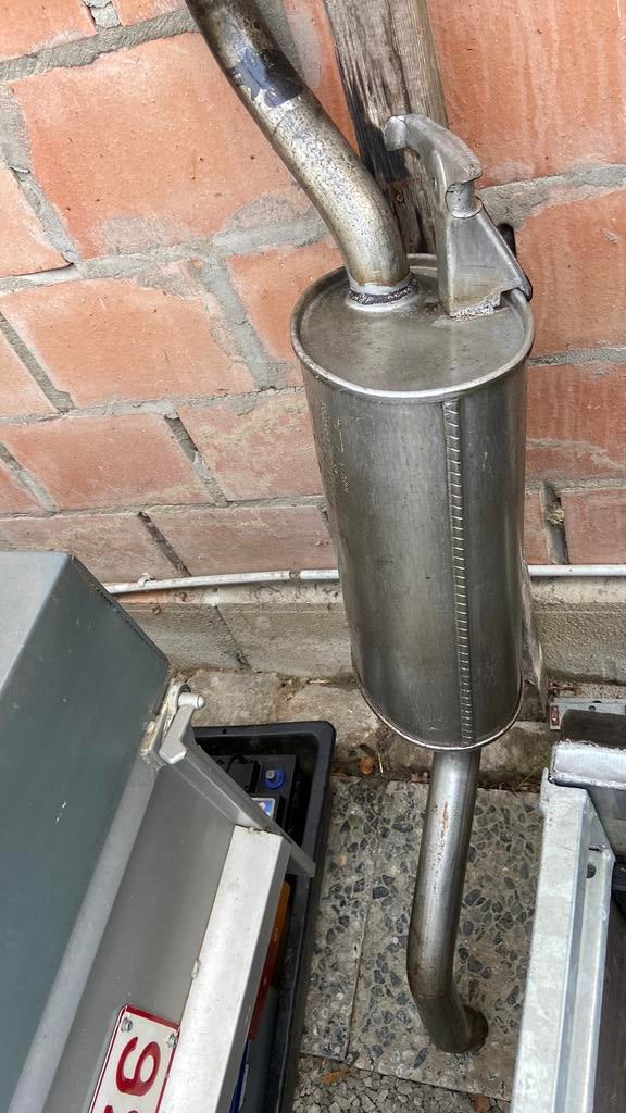 Achterste knalpot MB W124, Ophalen, Gebruikt, Mercedes-Benz