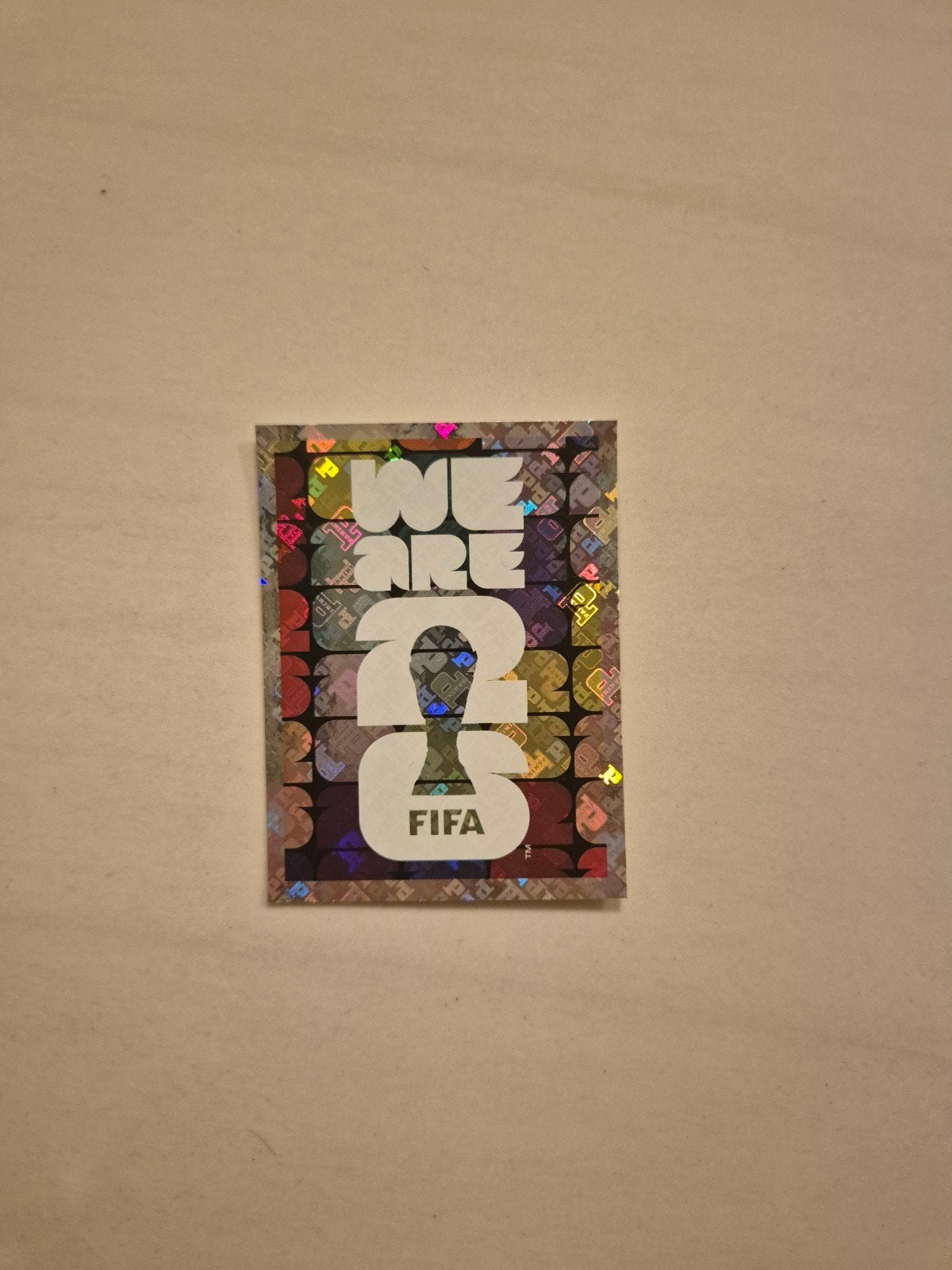 Panini sticker we are 26 fifa, Ophalen, Nieuw, Sport