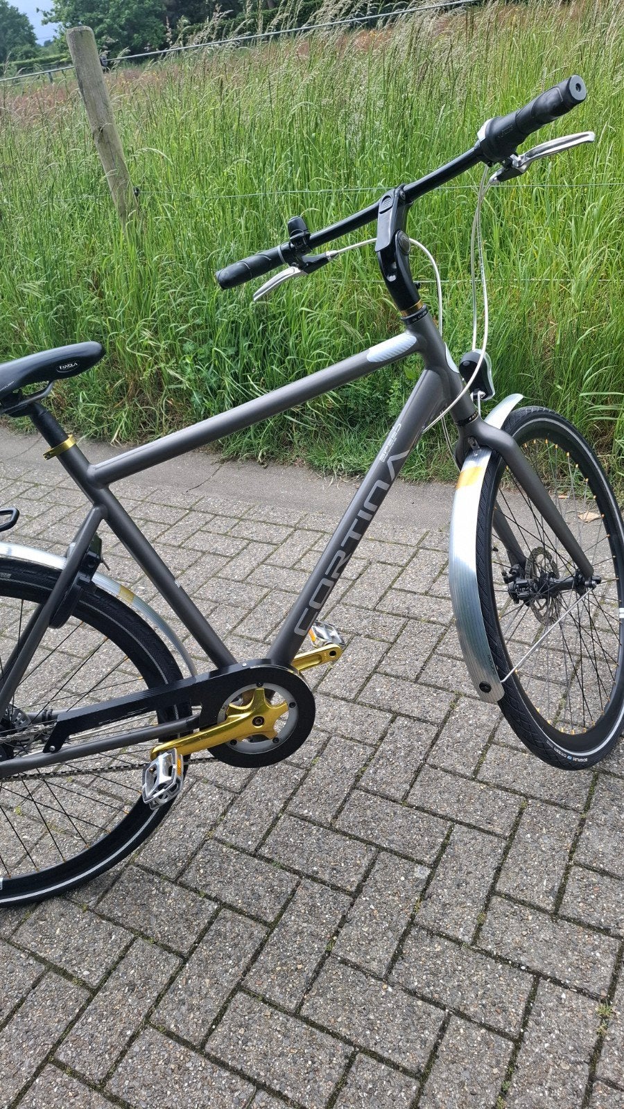 Fiets cortina, Ophalen