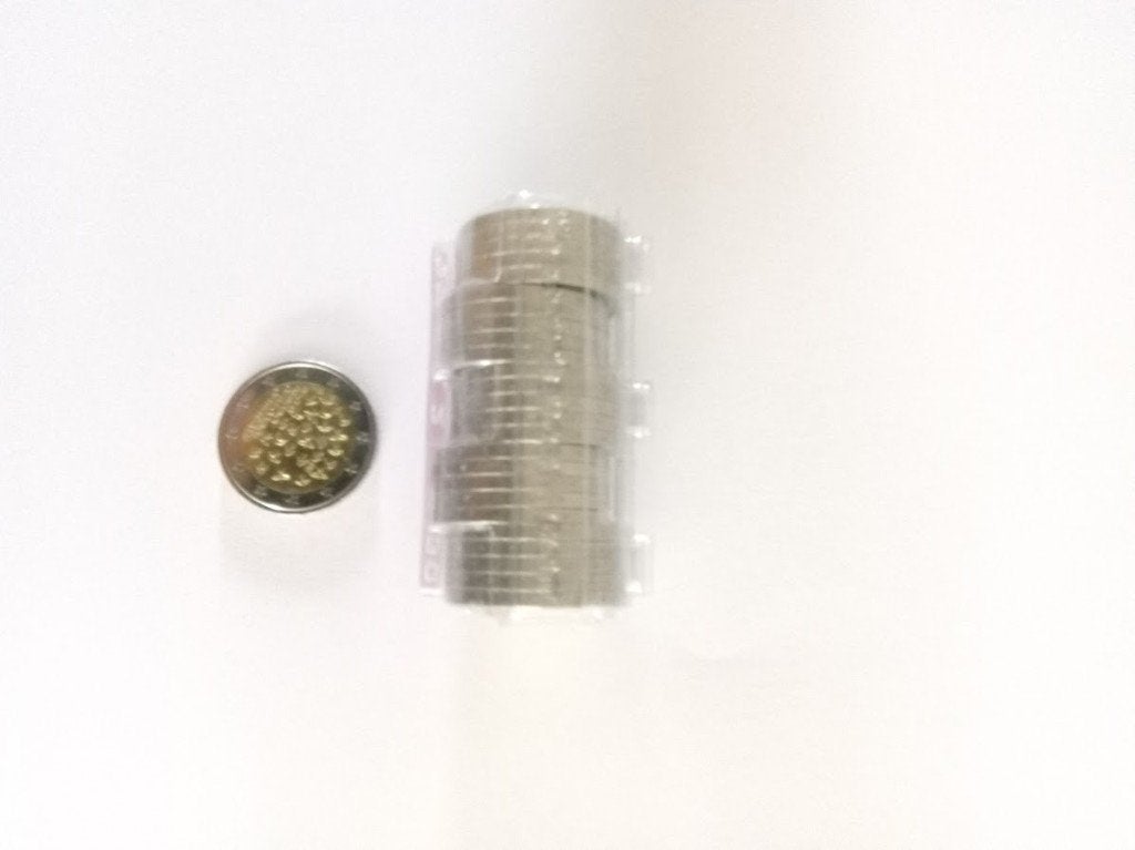 2€ eu (rol 25 stuks), Ophalen, België, Losse munt