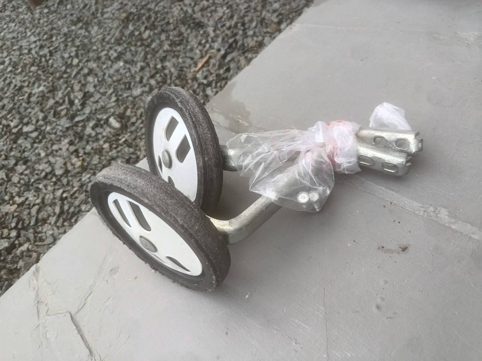 Steunwieltjes voor kinderfiets, Fietsen en Brommers, Ophalen