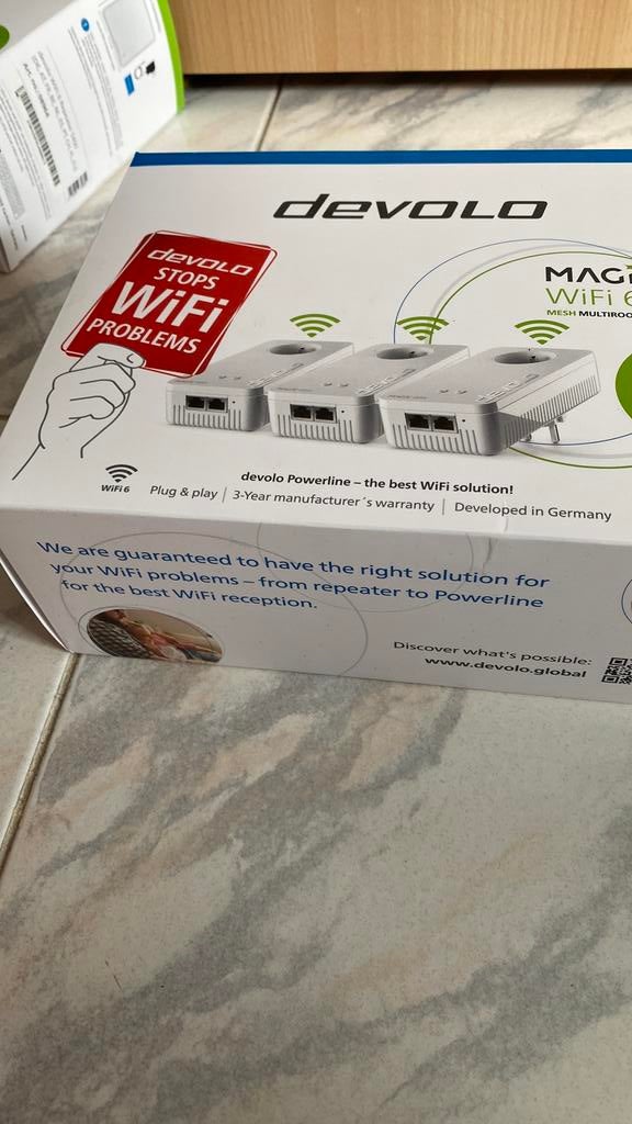 Devolo magic wifi kit 3 pieces, Enlèvement, Comme neuf