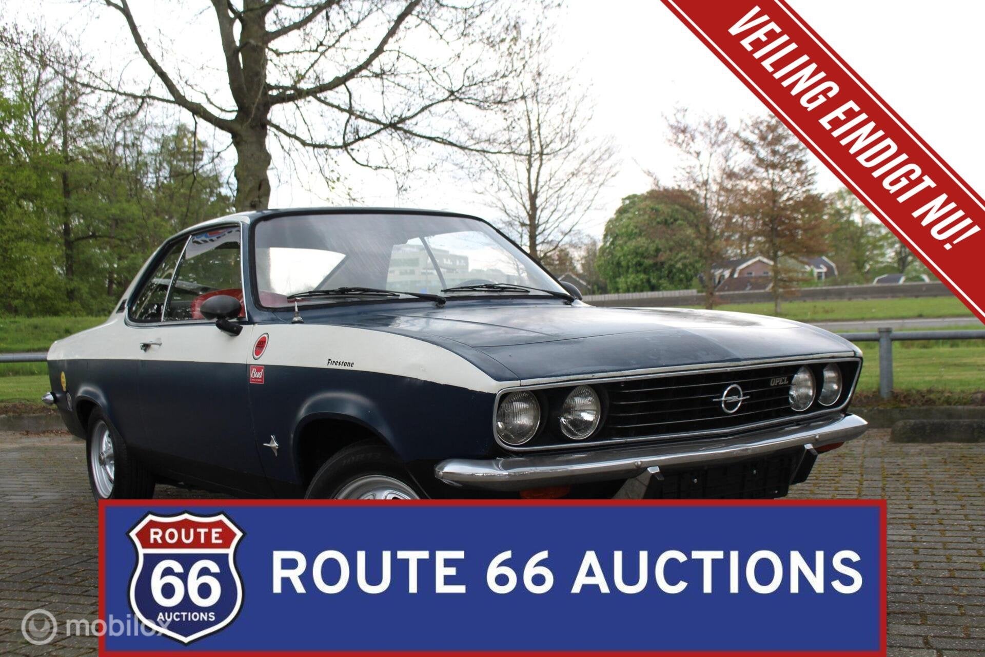 Opel Manta 1.2 S | Route 66 Auctions, Autos, Achat, Entreprise, Boîte manuelle, Autre carrosserie