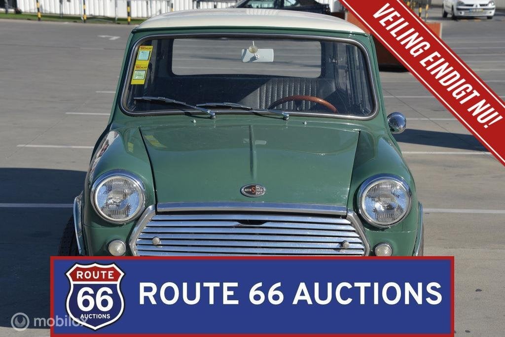 Austin Mini Cooper S Mk2 | 1969 | Route 66 Auctions, Auto's, Austin, Zwart, Bedrijf, Handgeschakeld