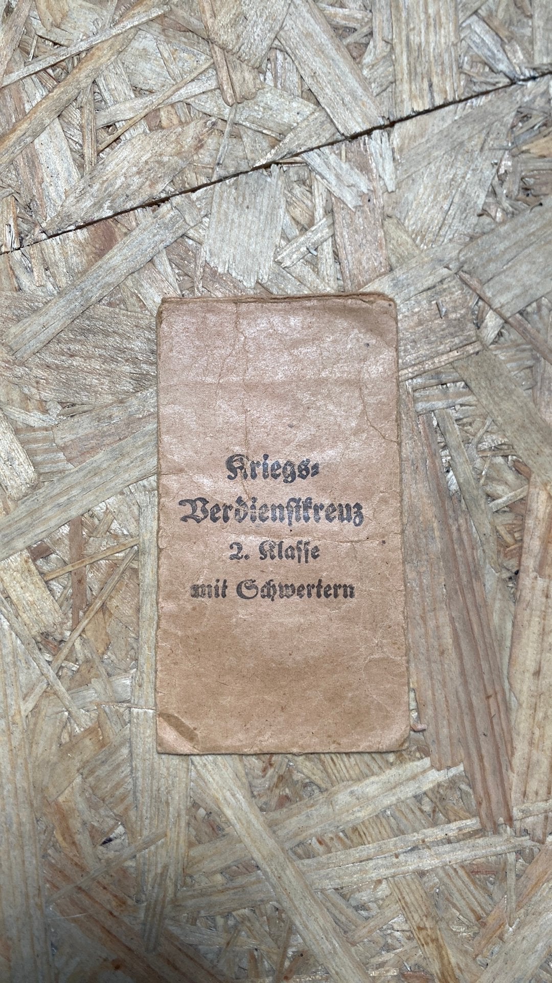 Medaille zakje Duitsland KVK wo2, Ophalen of Verzenden