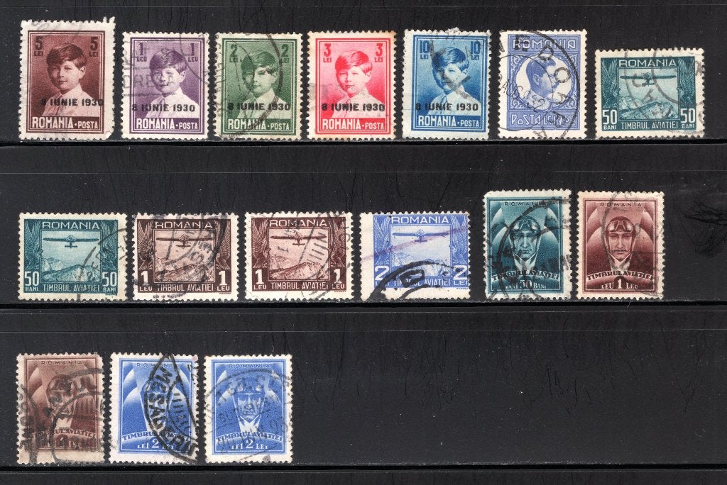 ROEMENIE Lot 1930 gestempeld, Verzenden, Gestempeld
