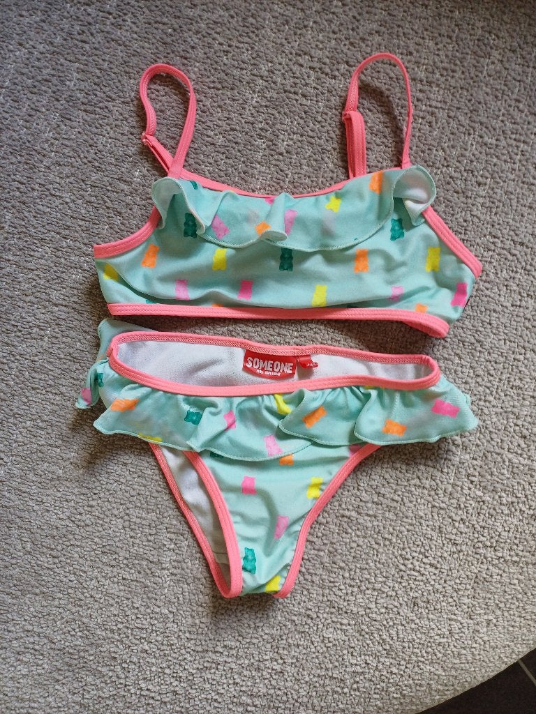 bikini meisje Someone, Kinderen en Baby's, Kinderkleding | Kinder-zwemkleding, Ophalen, Gebruikt, Bikiniset, Meisje