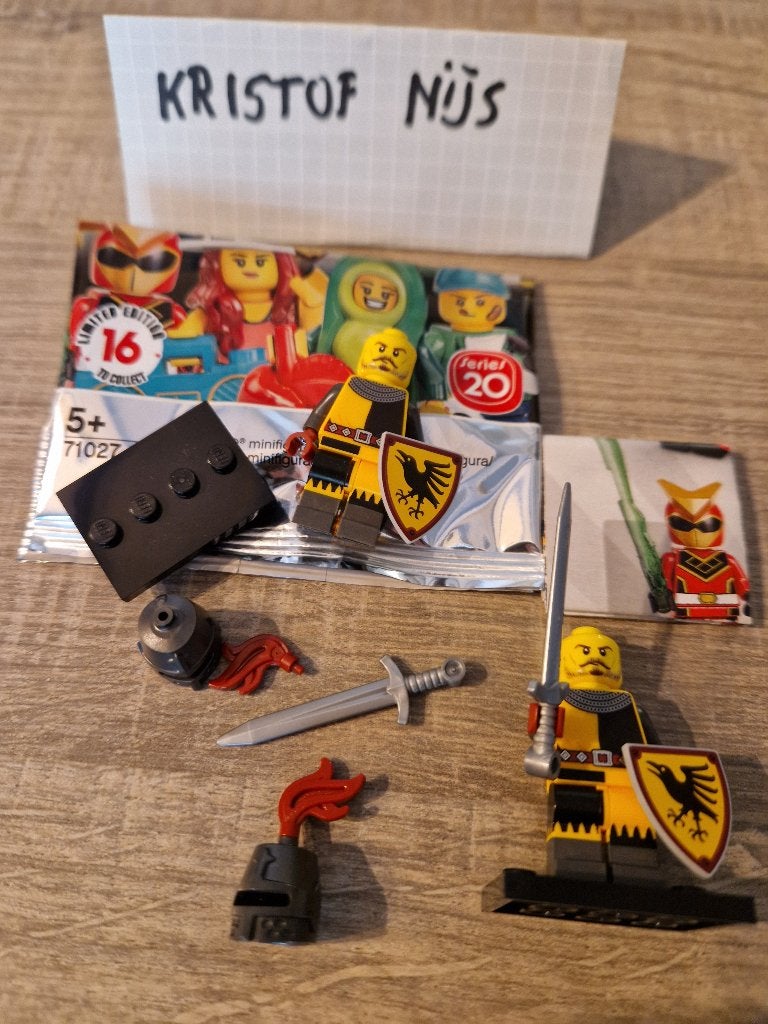 Lego minifigs van verschillende minifig series, Lego, Comme neuf, Complet, Castle