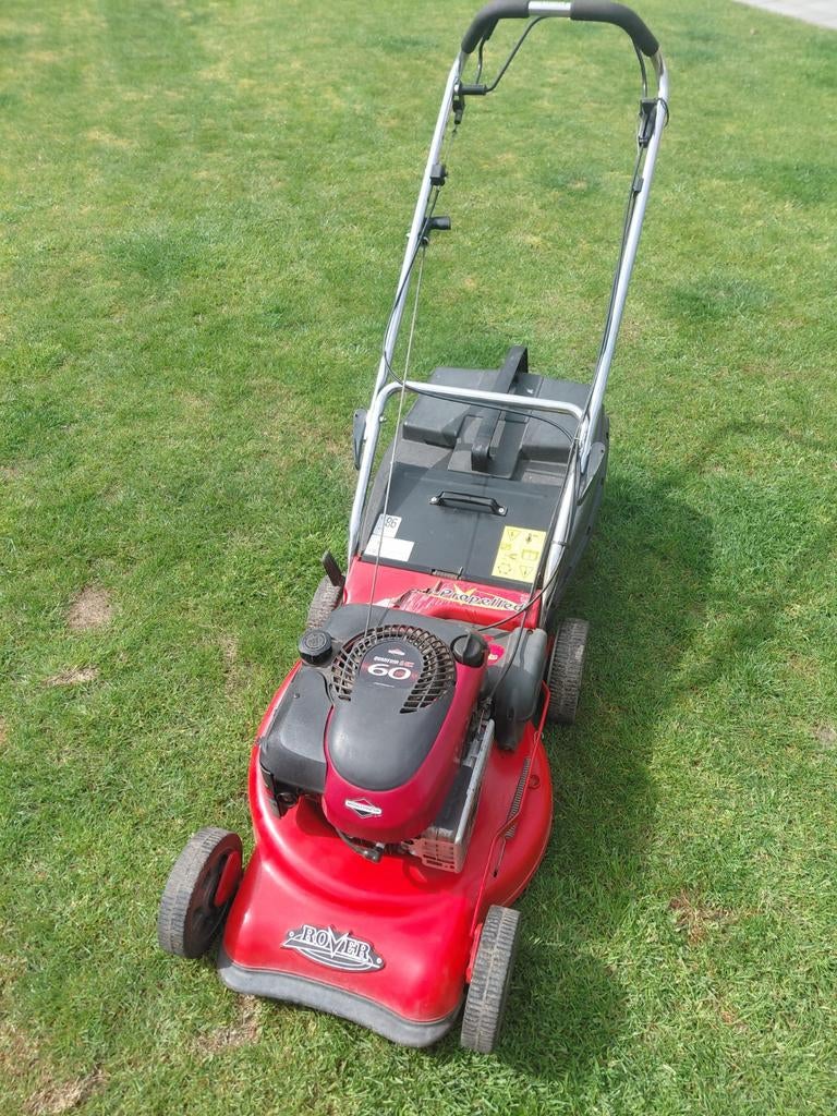 Rover grasmaaier, Ophalen