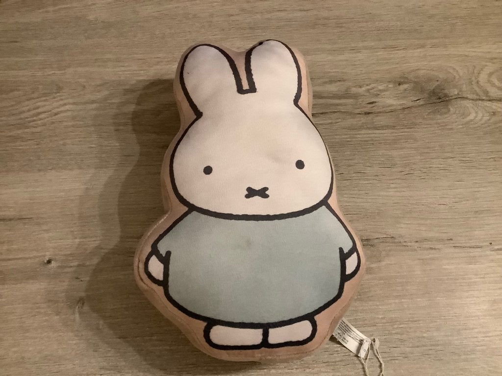 Nijntje pluche knuffel kussen (32 cm), Overige merken, Konijn, Nijntje, Ophalen of Verzenden