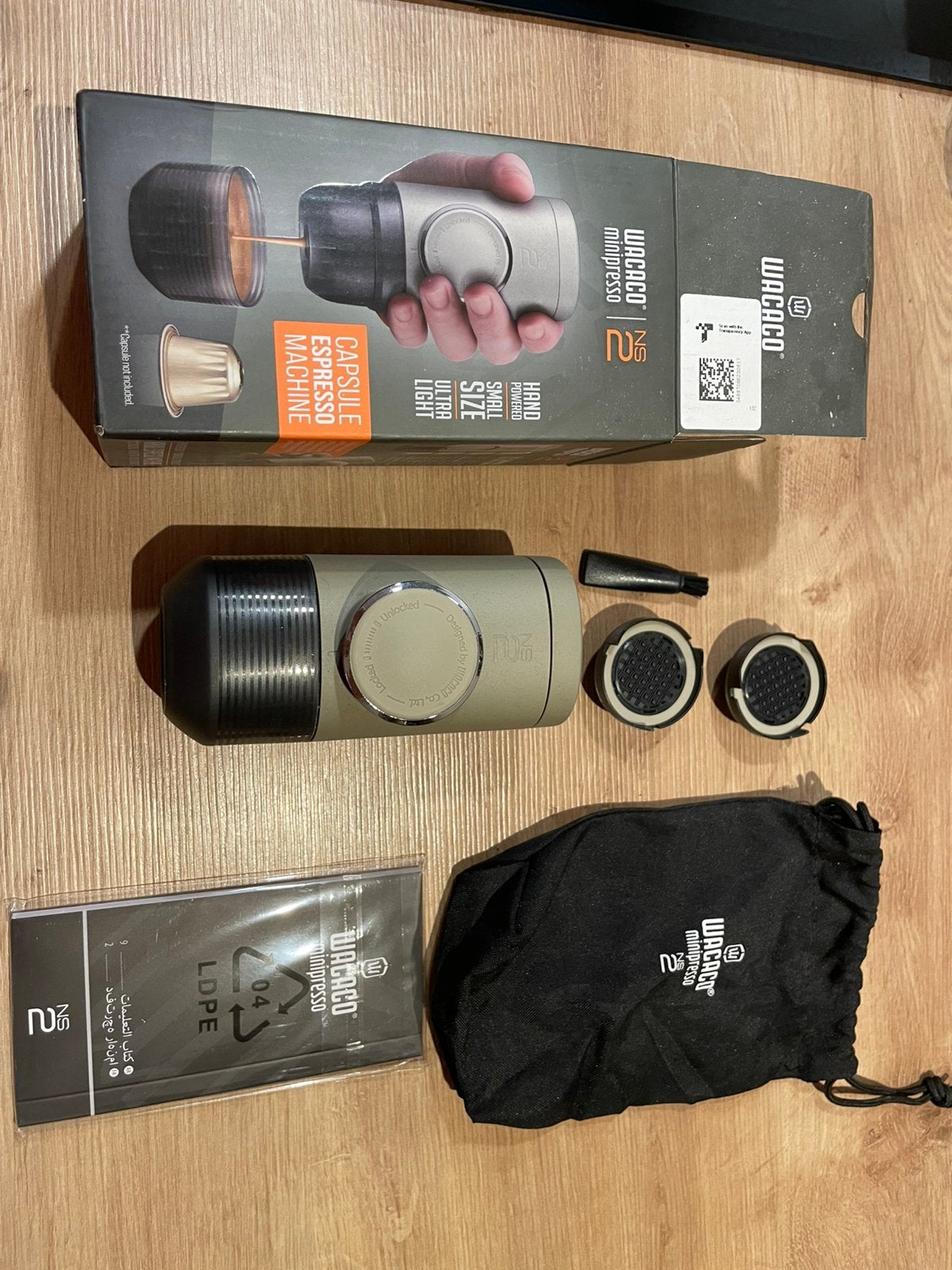 Wacaco minipresso, Caravans en Kamperen, Ophalen, Gebruikt