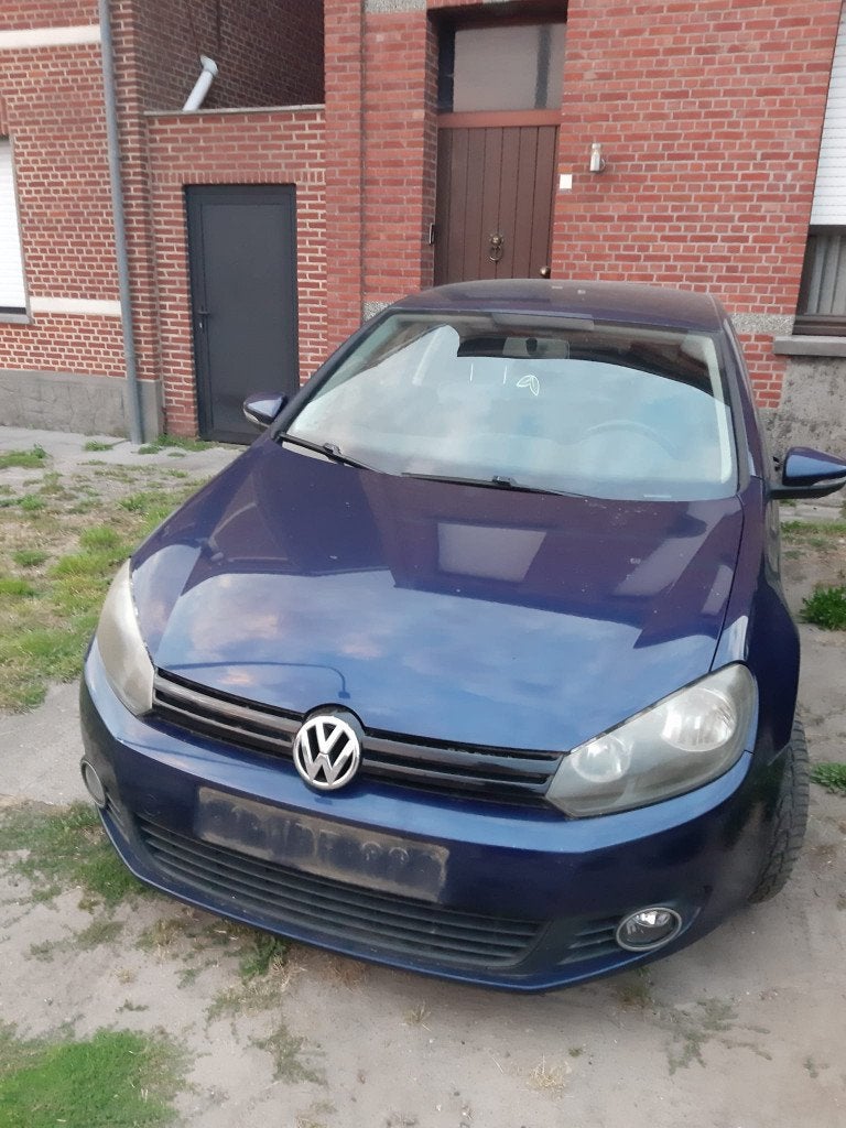 VW Golf 6 bouwjaar 09/2009, Auto's, Volkswagen, Euro 5, Stof, Blauw, Handgeschakeld
