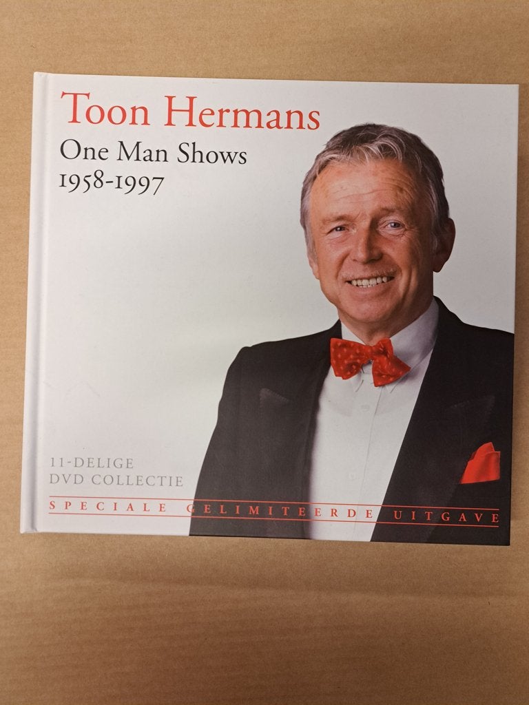 Toon Hermans - One Man Shows, Cd's en Dvd's, Alle leeftijden, Ophalen of Verzenden, Nieuw in verpakking, Stand-up of Theatershow