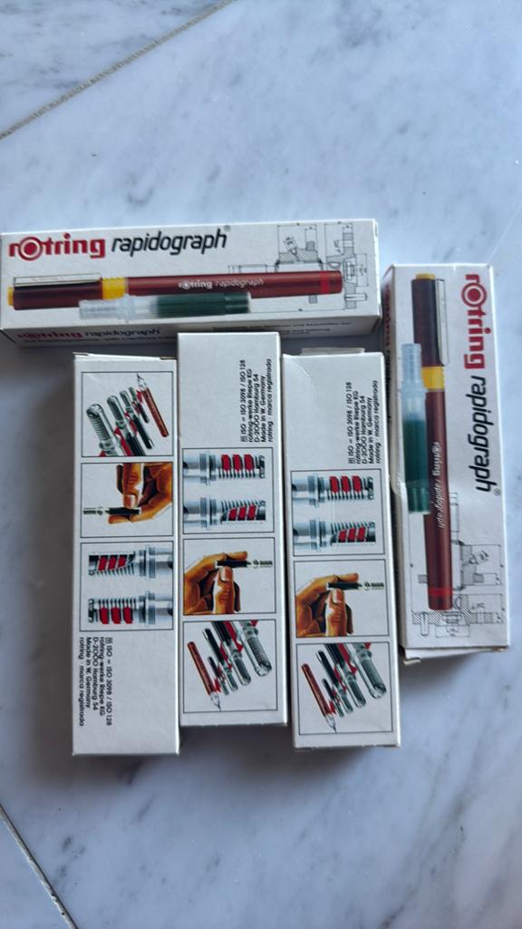 Rotring - stylo encre de chine 0,35 mm, Collections, Stylos, Enlèvement, Comme neuf, Stylo