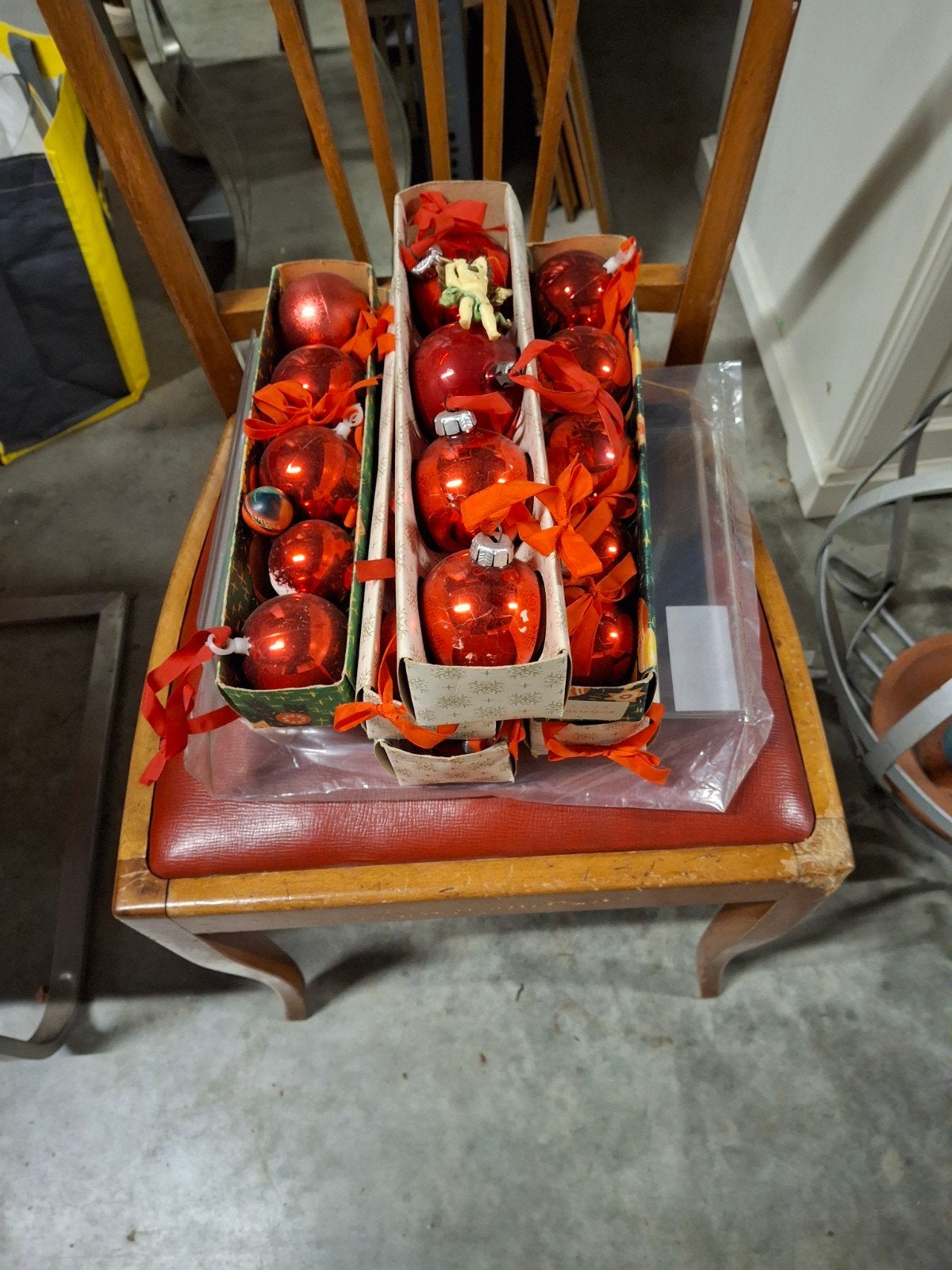 lot kerstversiering, ballen , slingers , verlichting enz..., Diversen, Ophalen