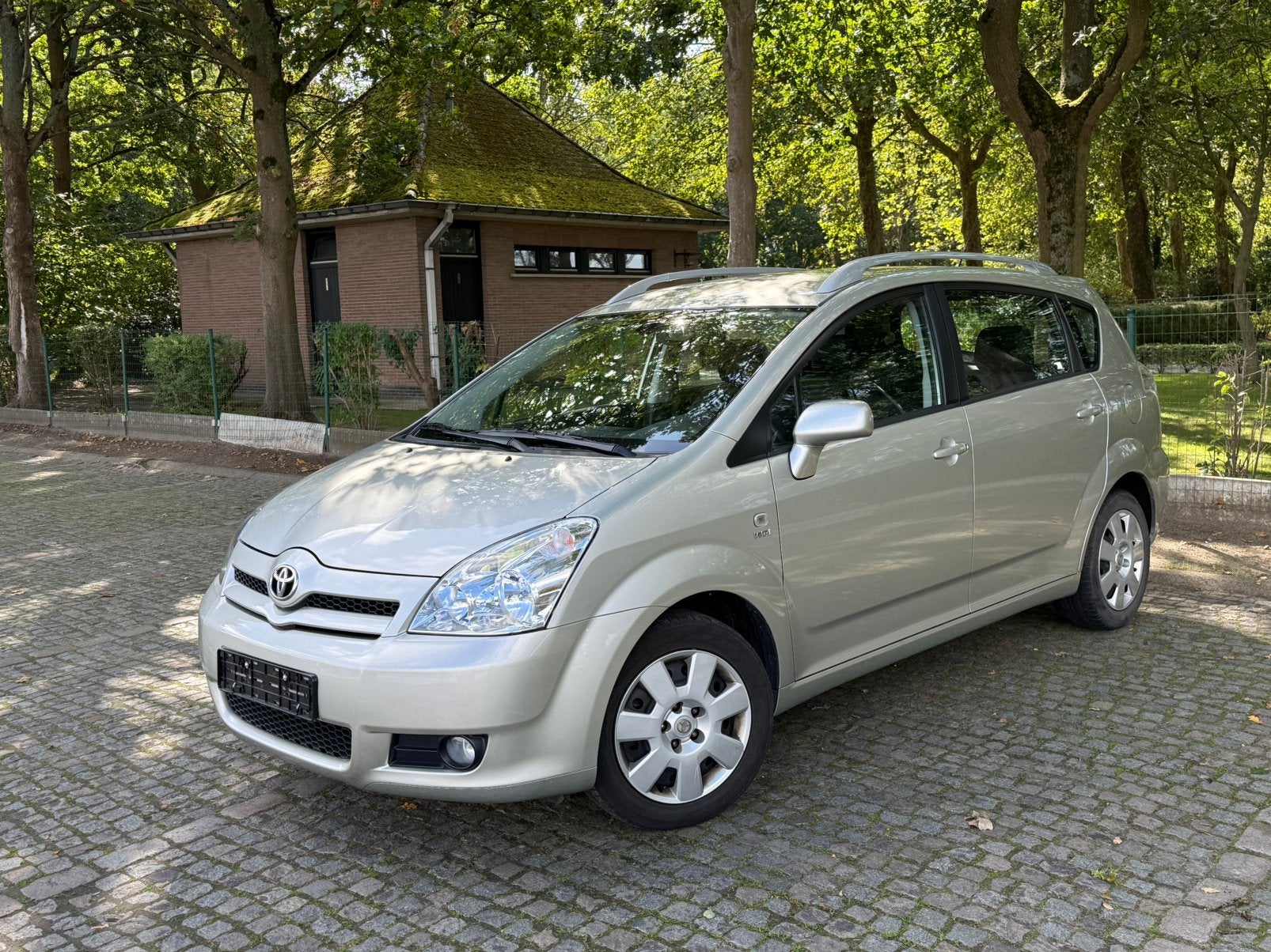 Toyota Corolla Verso 1.6 i Automaat 7 plats 77.000 km, Automaat, Stof, Zwart, Bedrijf