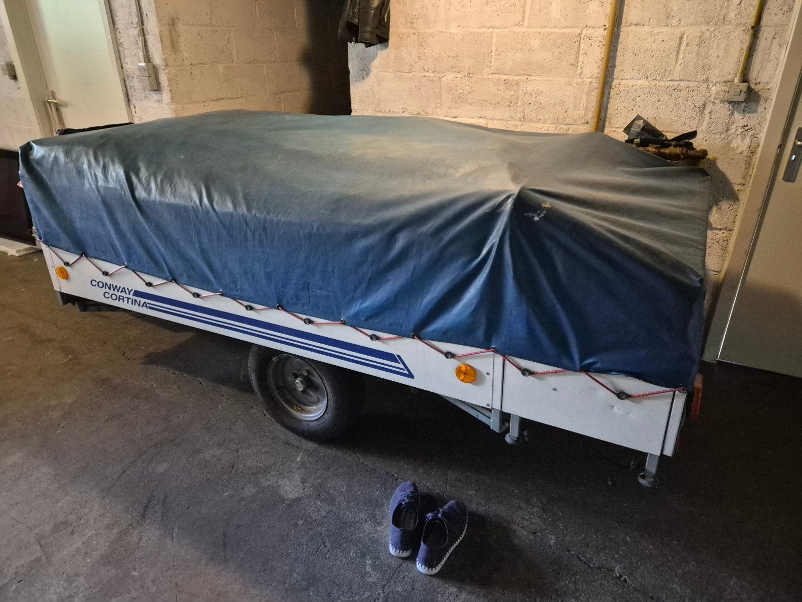 prachtige vouwwagen in zeer goede staat, Caravanes & Camping, Caravanes pliantes, Enlèvement