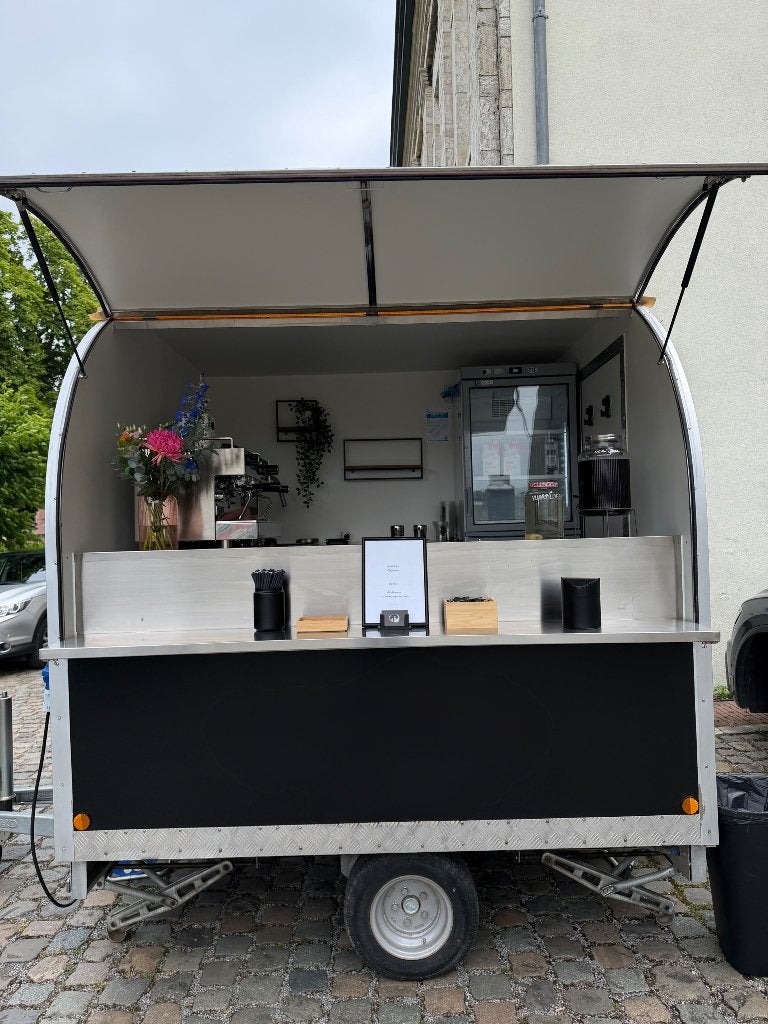 Foodtruck koffie, Ophalen