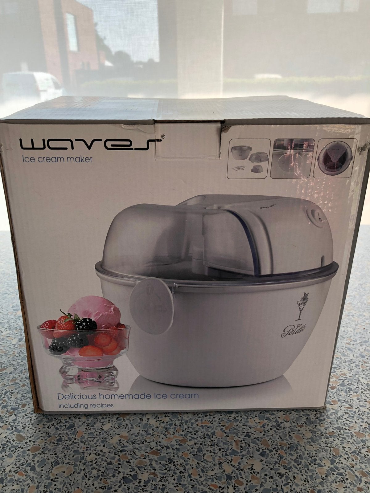 Ice cream maker / ijsmachine, Ophalen, Zo goed als nieuw