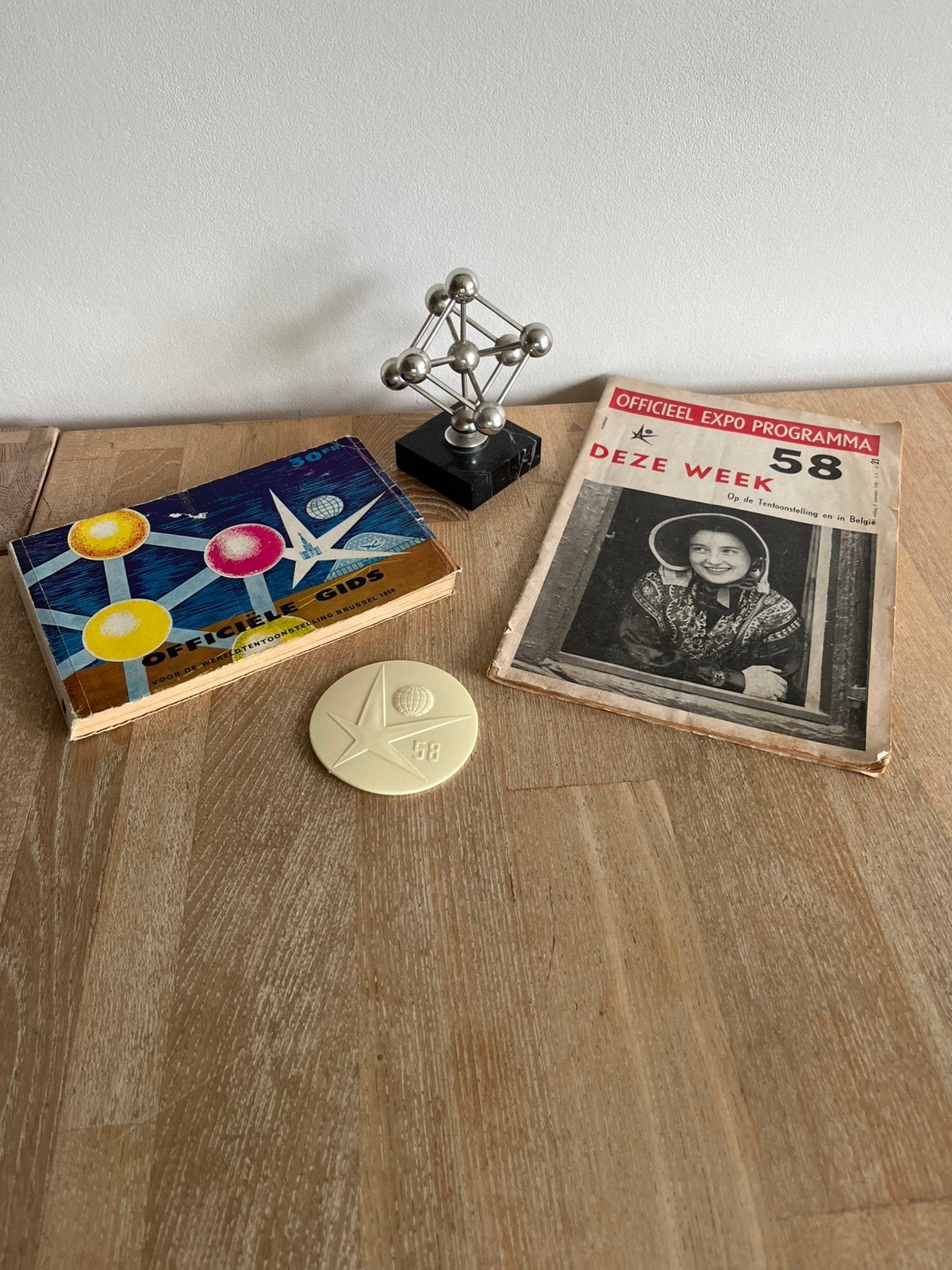 Expo 58 memorabilia, Ophalen of Verzenden
