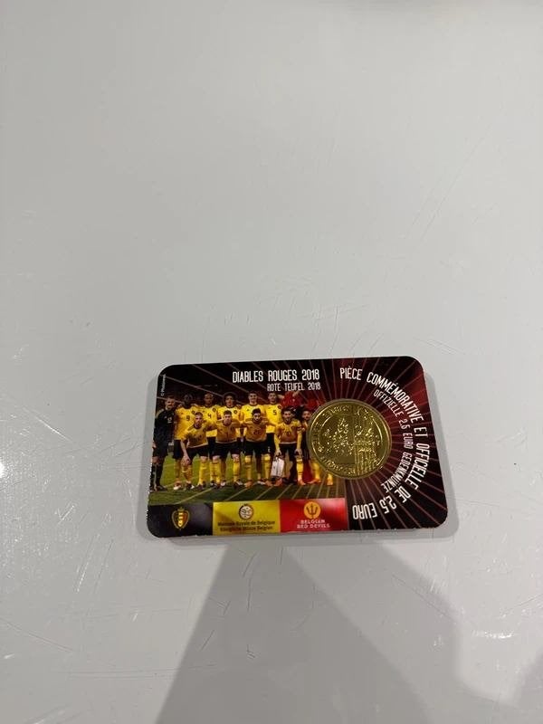 Munt rode duivels, Postzegels en Munten, Ophalen of Verzenden