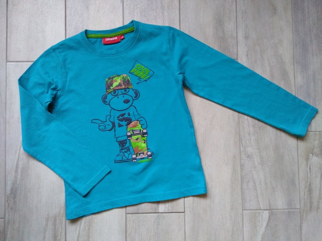 ★ M128 - Longsleeve Someone 'cool dude', Gebruikt, Ophalen of Verzenden, Someone, Shirt of Longsleeve