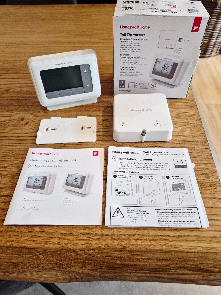 Draadloze Thermostaat Honeywell T4R, Enlèvement, Utilisé