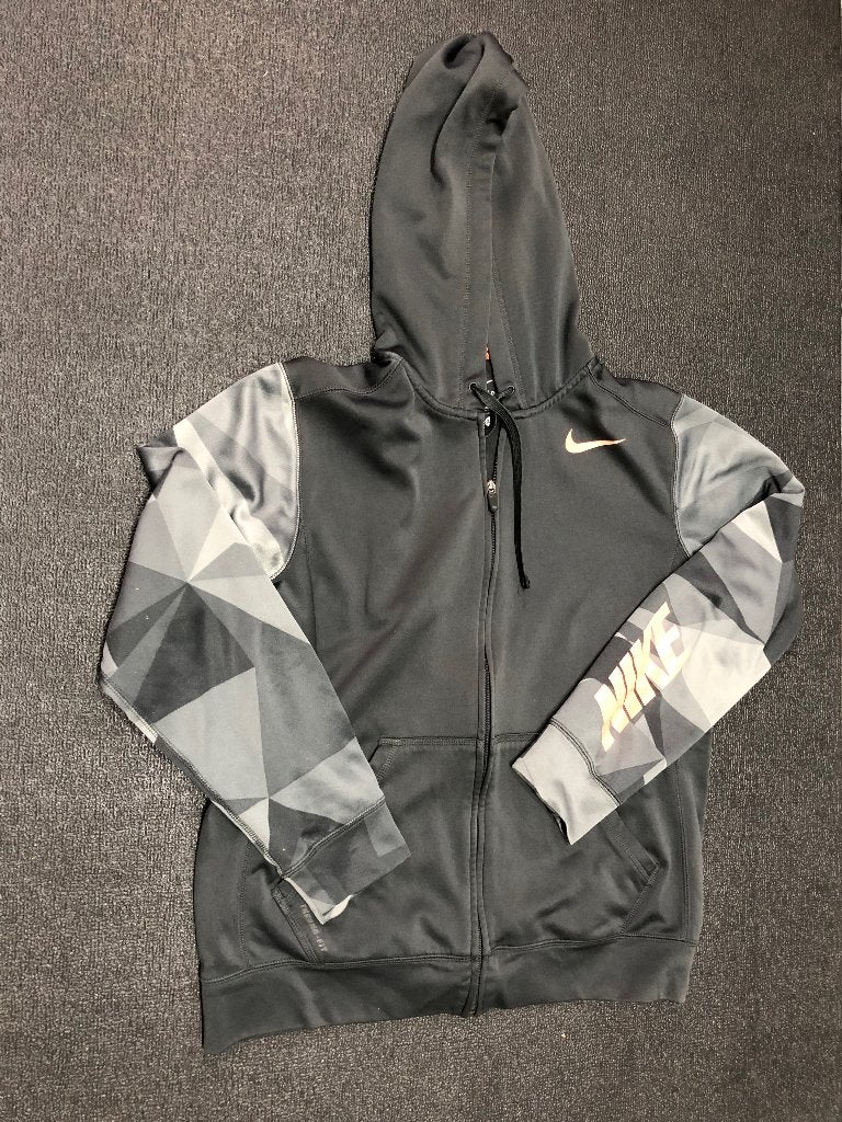 Nike hoodie met rits, Maat 48/50 (M), Zwart, Nike, Ophalen of Verzenden