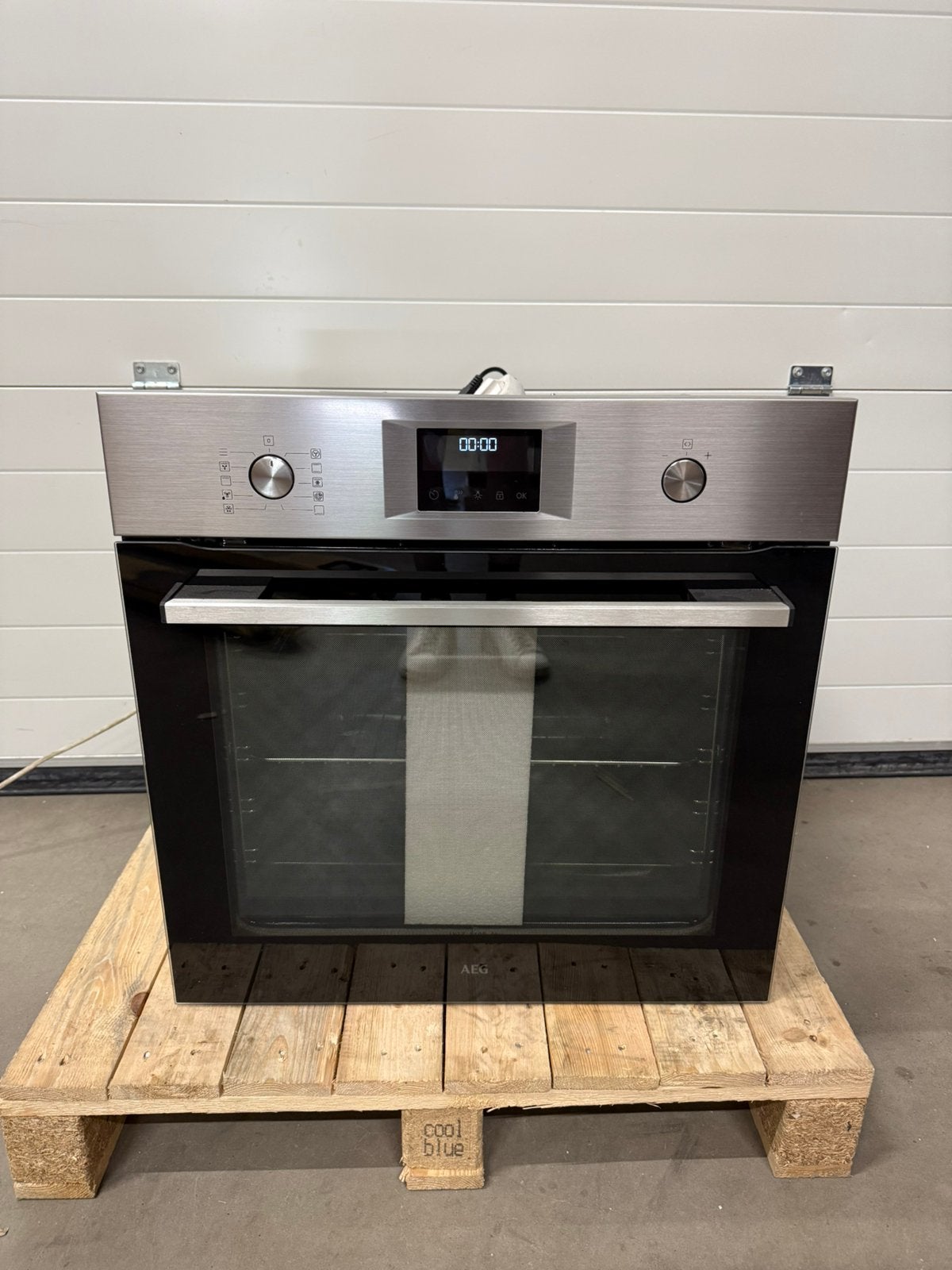 AEG OU5PB40WSM SurroundCook inbouw oven 60cm nieuw, Nieuw, Heteluchtoven, Inbouw, /