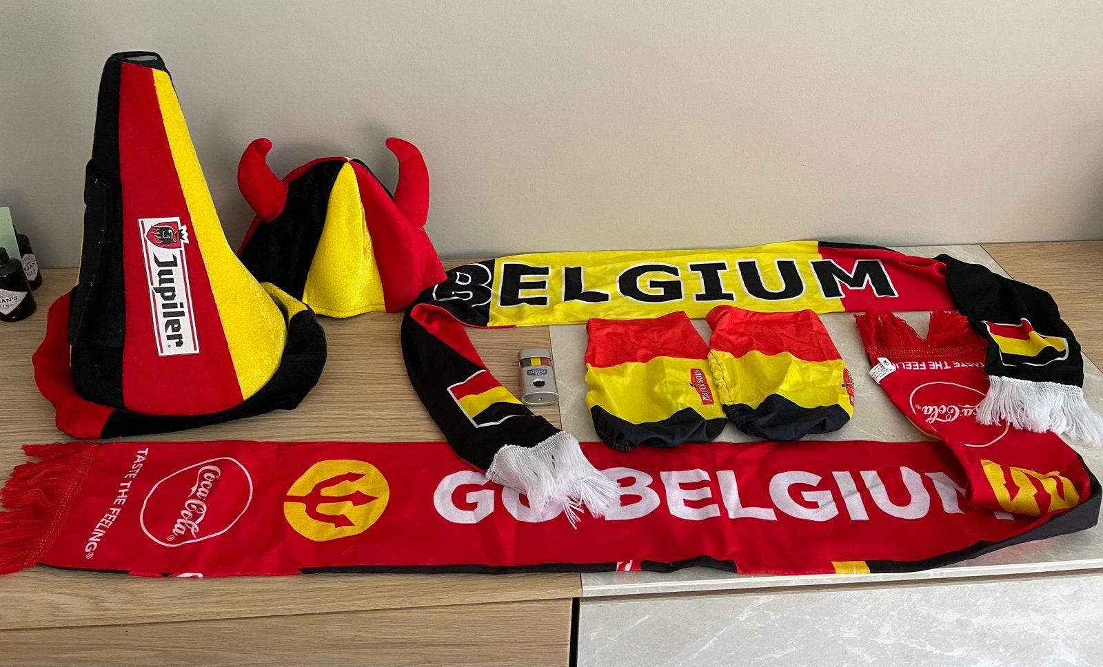 Supportersgerief de rode duivels, Verzamelen, Ophalen of Verzenden, Nieuw