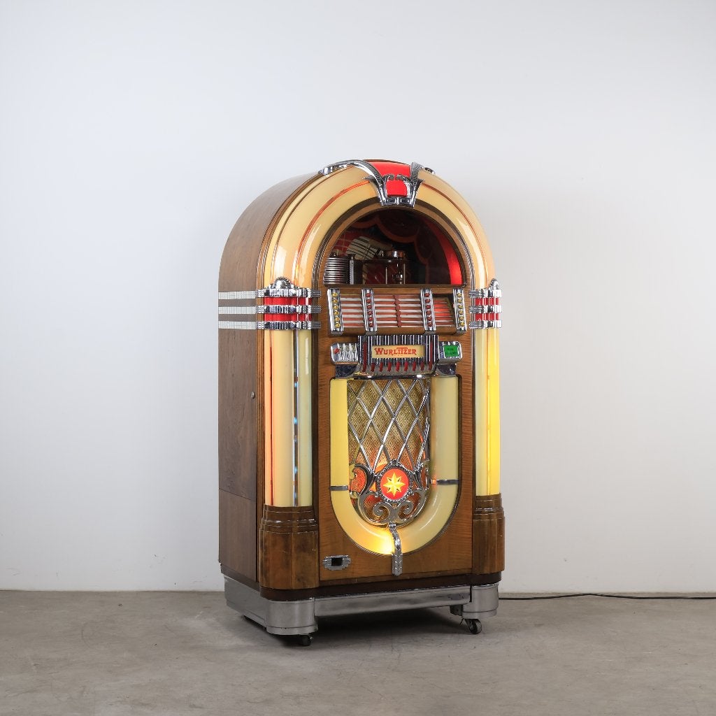 Wurlitzer Model 1015 "Bubbler" Jukebox – Veiling 21 Nov, Verzamelen, Ophalen, Wurlitzer