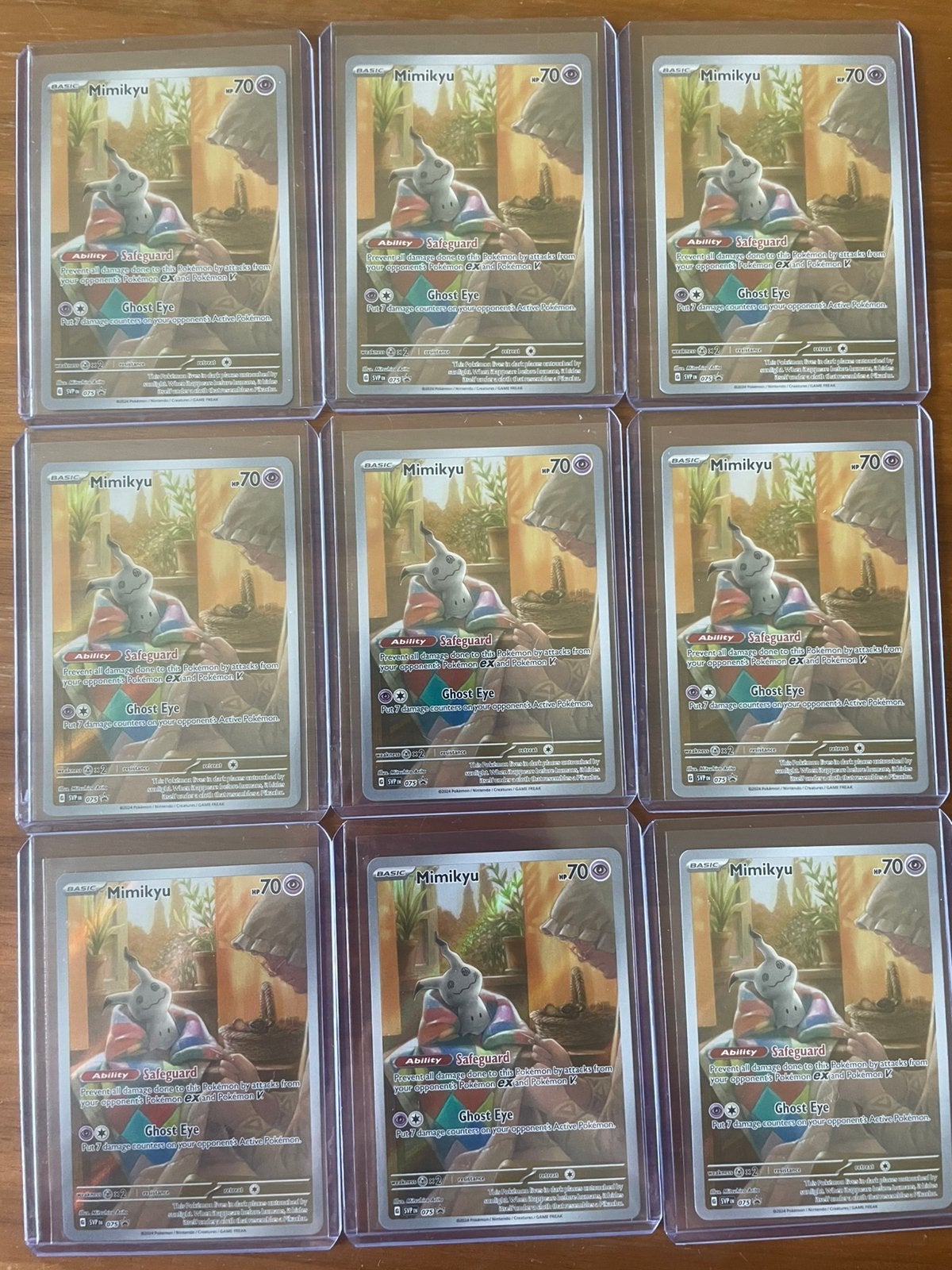 Mimikyu Paldean Fates ETB promo, Ophalen of Verzenden, Nieuw, Losse kaart, Foil