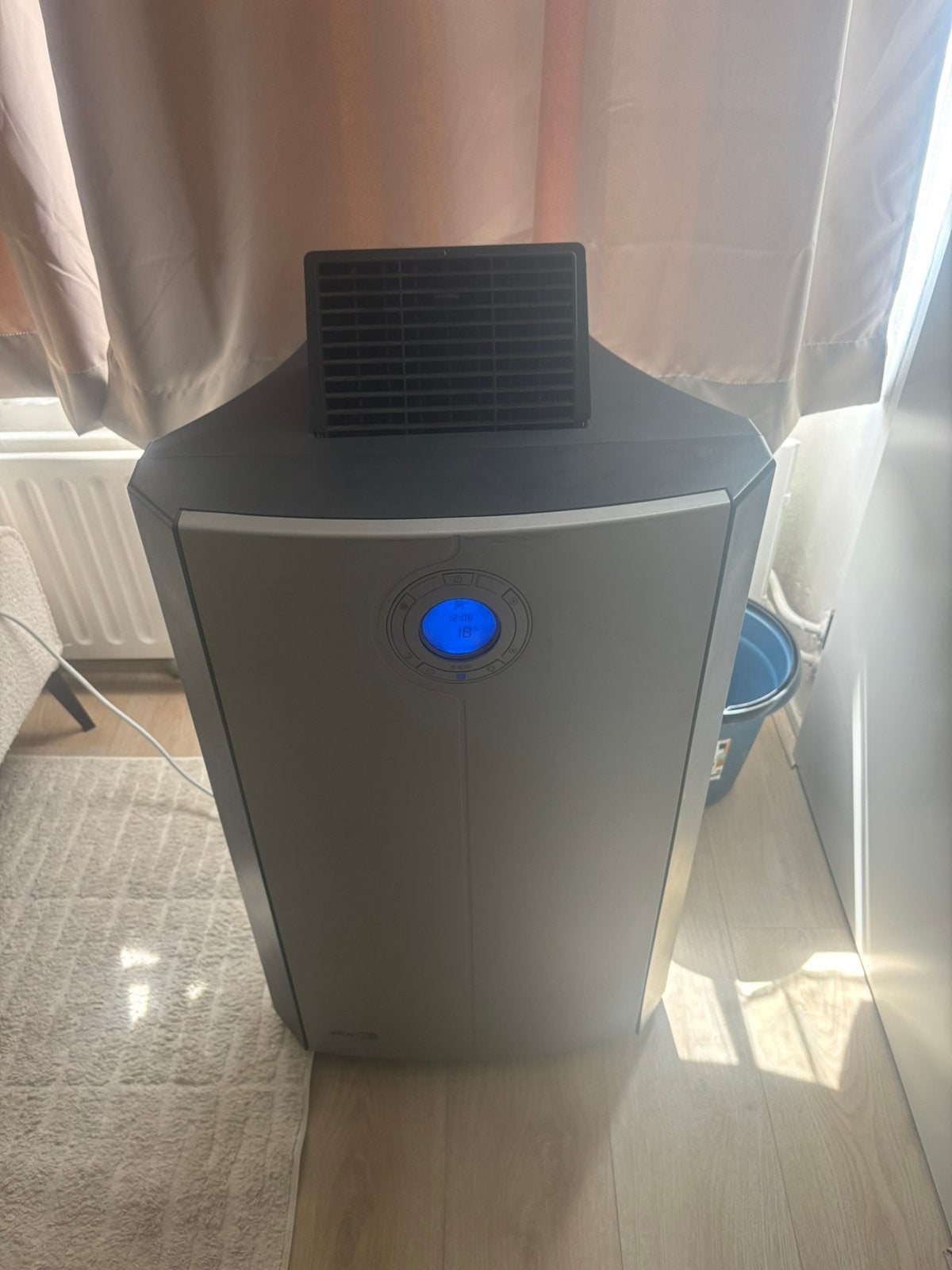 Climatiseur mobile ZIBRO 13300BTU, Electroménager, Climatiseurs, Moins de 60 m³, Enlèvement, Utilisé, Minuterie