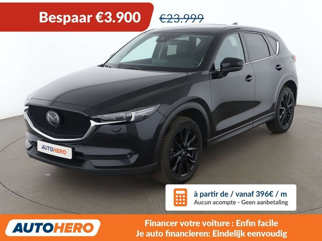 Mazda CX-5 2.0 Skyactiv-G Ad'vantage 2WD (automatique), Autos, Mazda, Cuir, Achat, Euro 6, Noir