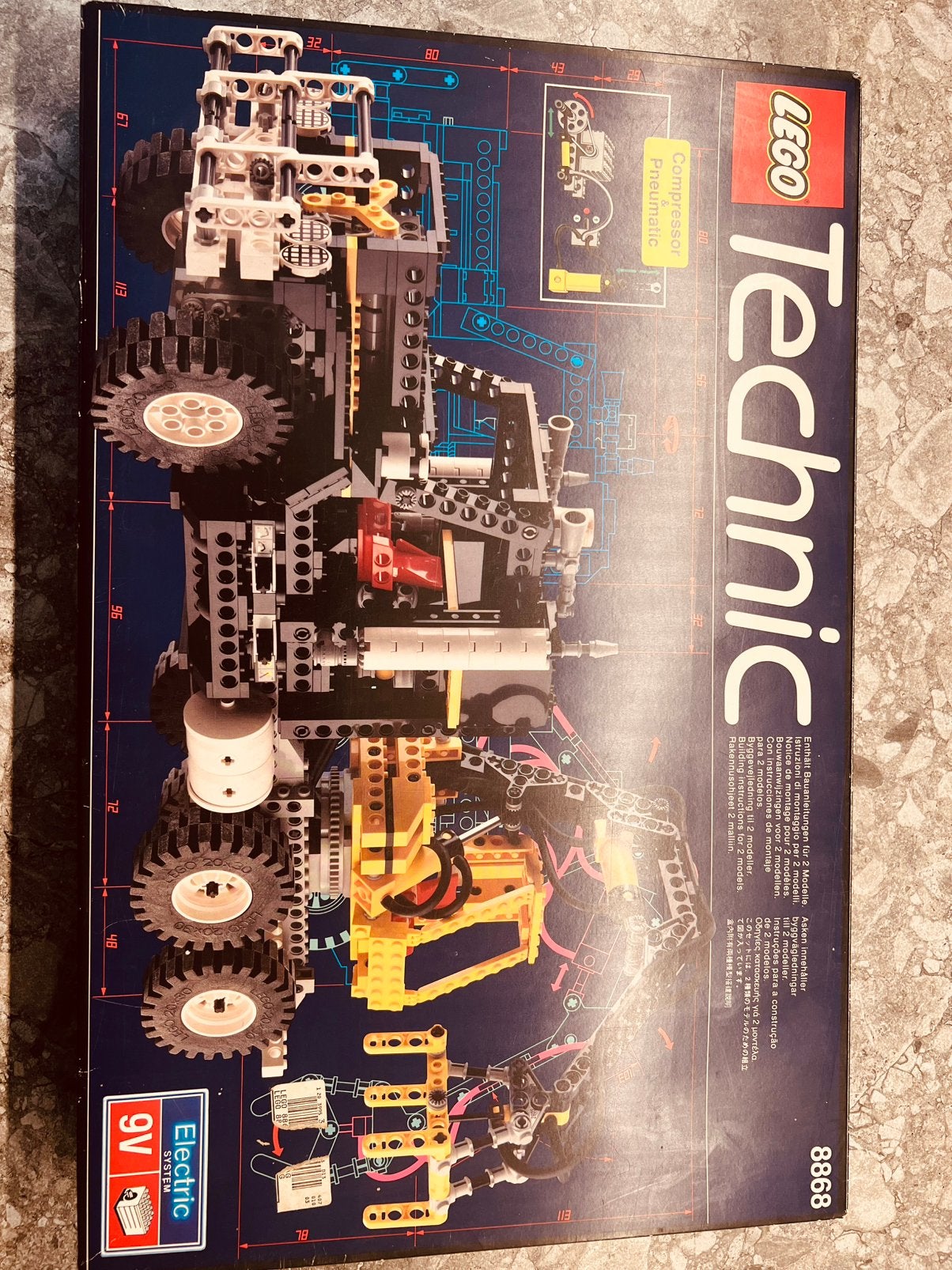 Lego technic 8868, Lego, Enlèvement, Utilisé, Technic
