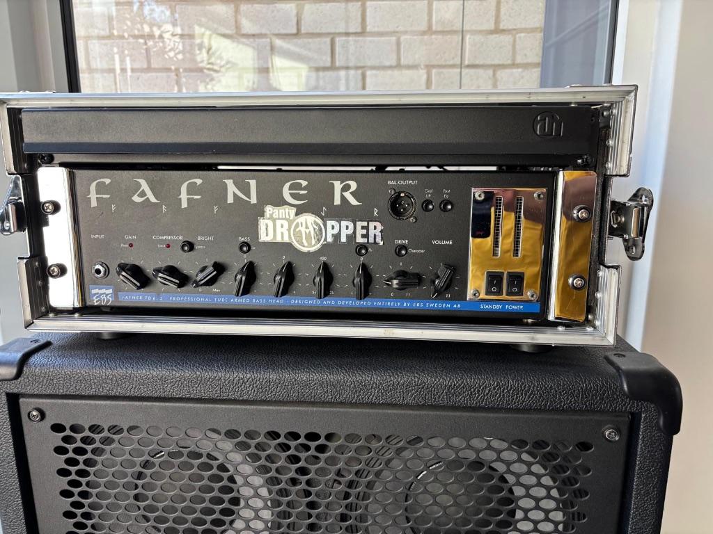 EBS Fafner TD600 – Pro-Flightcase met verlichting, Ophalen, Gebruikt, Basgitaar, 100 watt of meer