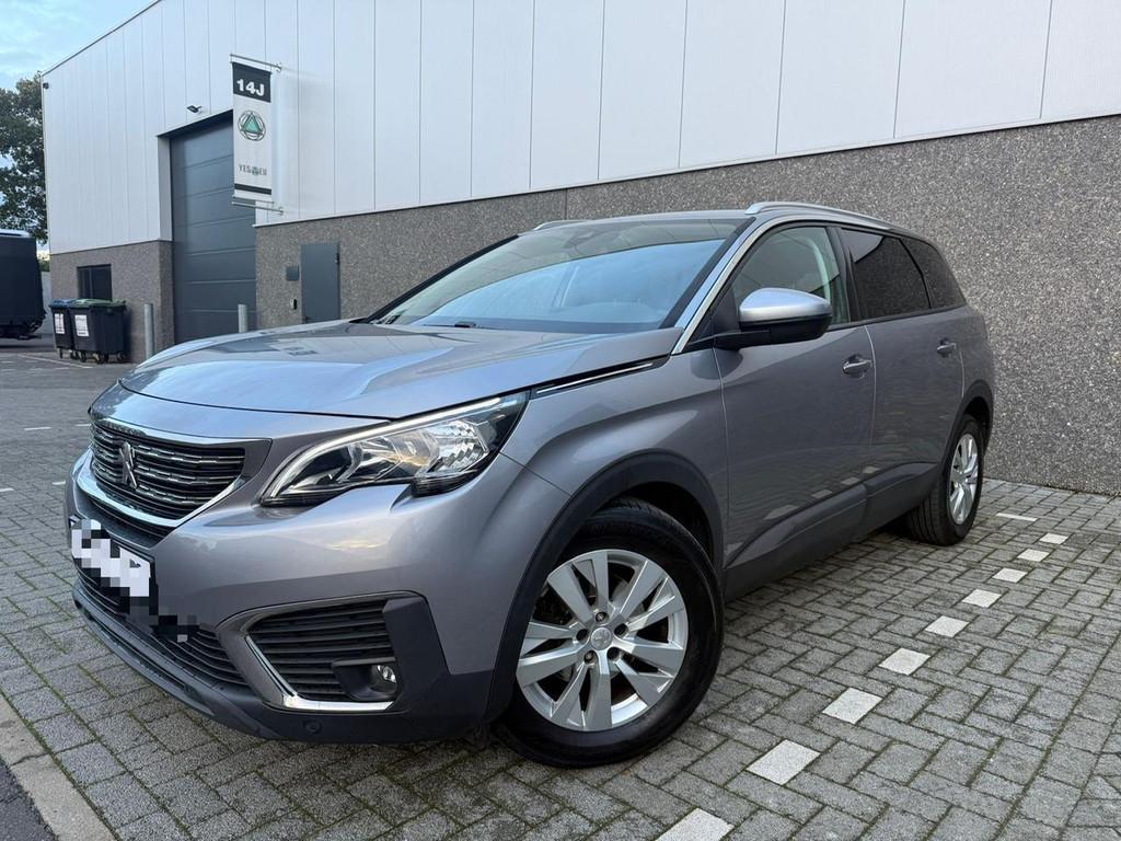 Peugeot 5008 1.2 Benzine | 7 zitplaatsen | Navi | Camera, Autos, 1385 kg, Achat, Entreprise, 7 places