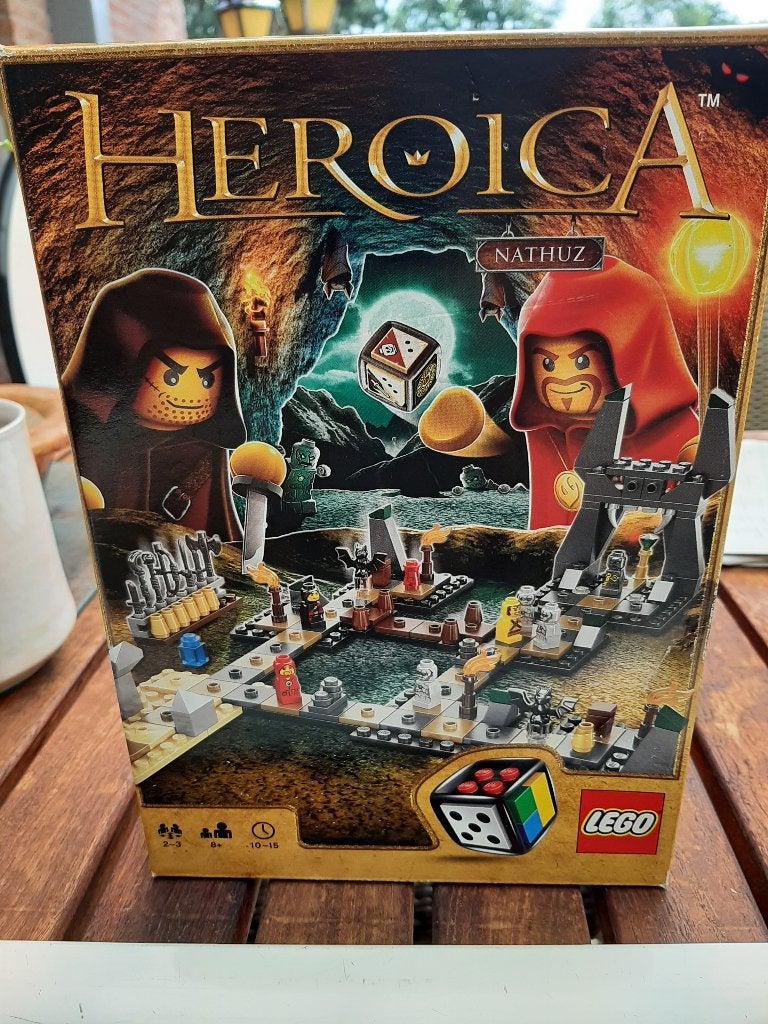 Lego Games Heroica Set 3859, Overige thema's, Lego, Ophalen of Verzenden, Zo goed als nieuw